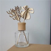 খালি ডিফিউজার বোতল এবং খাগড়া