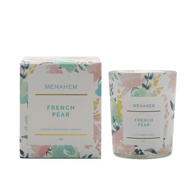 কাস্টম গ্লাস মোমবাতি জার